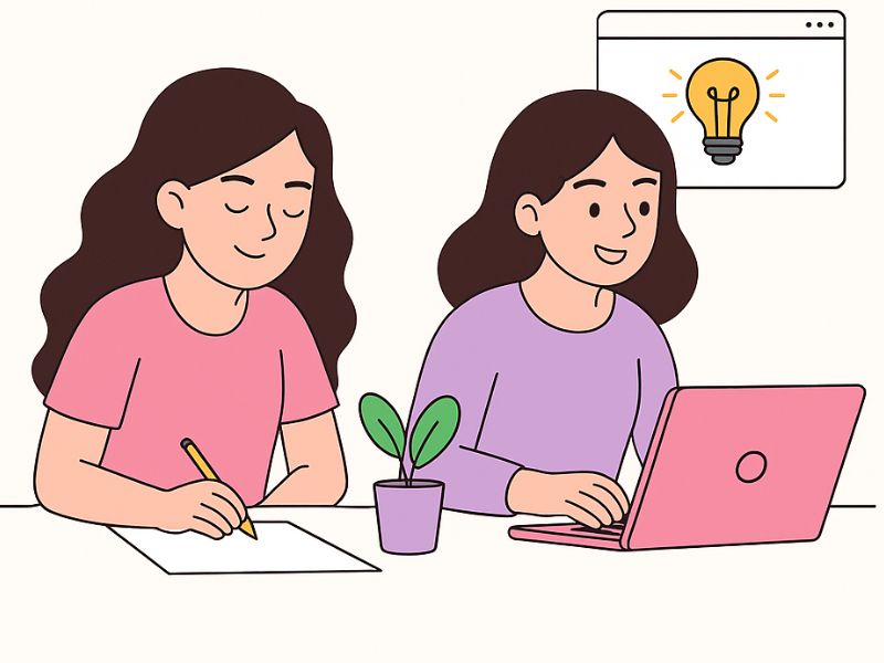Las Marcelas generando logo